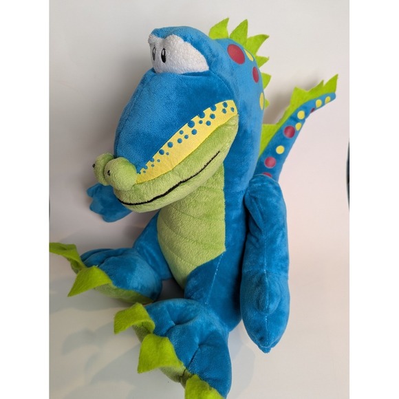 Publix Supermarkets Plato The Publixaurus Dinosaur Mascot 15" Plush 2014 Rare - Picture 2 of 14